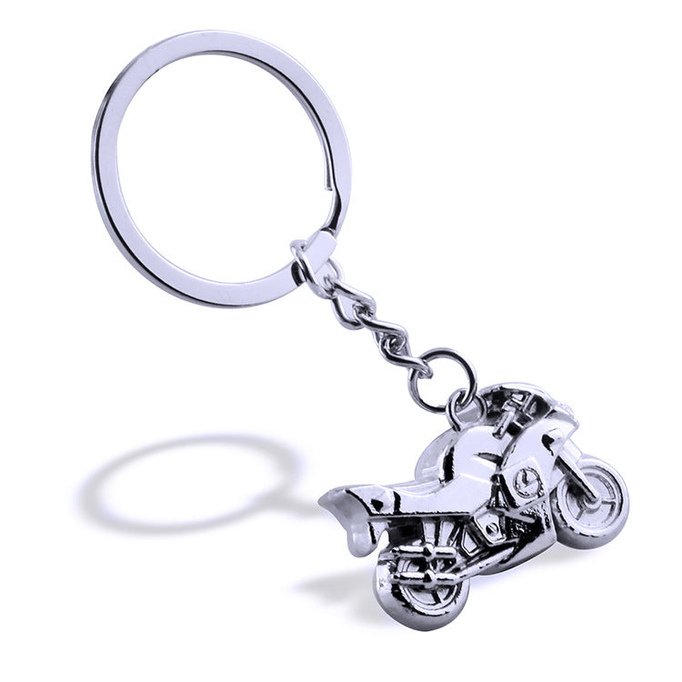 Personalidad Creativa Estilo Moto Carreras Llavero para Hombre