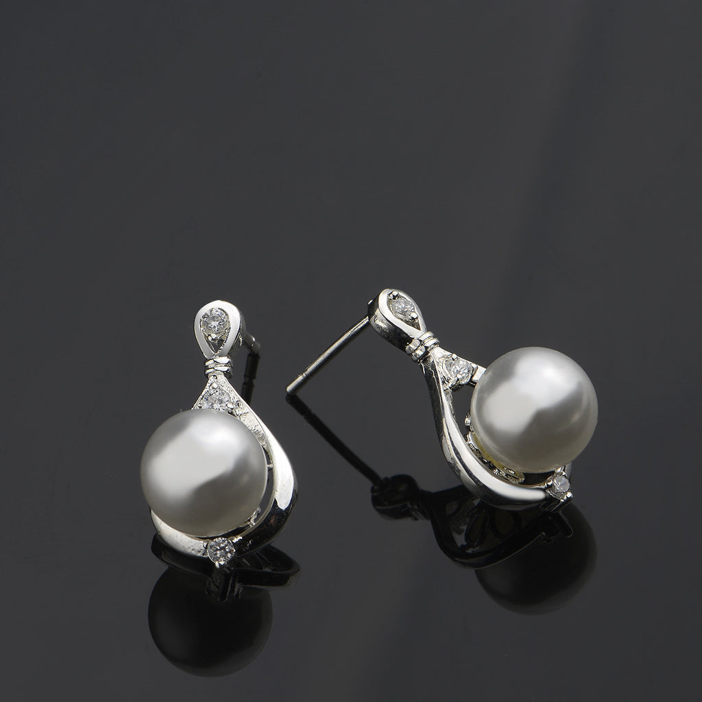 Versilberter Schmuck Kreatives Perlenschmuckset