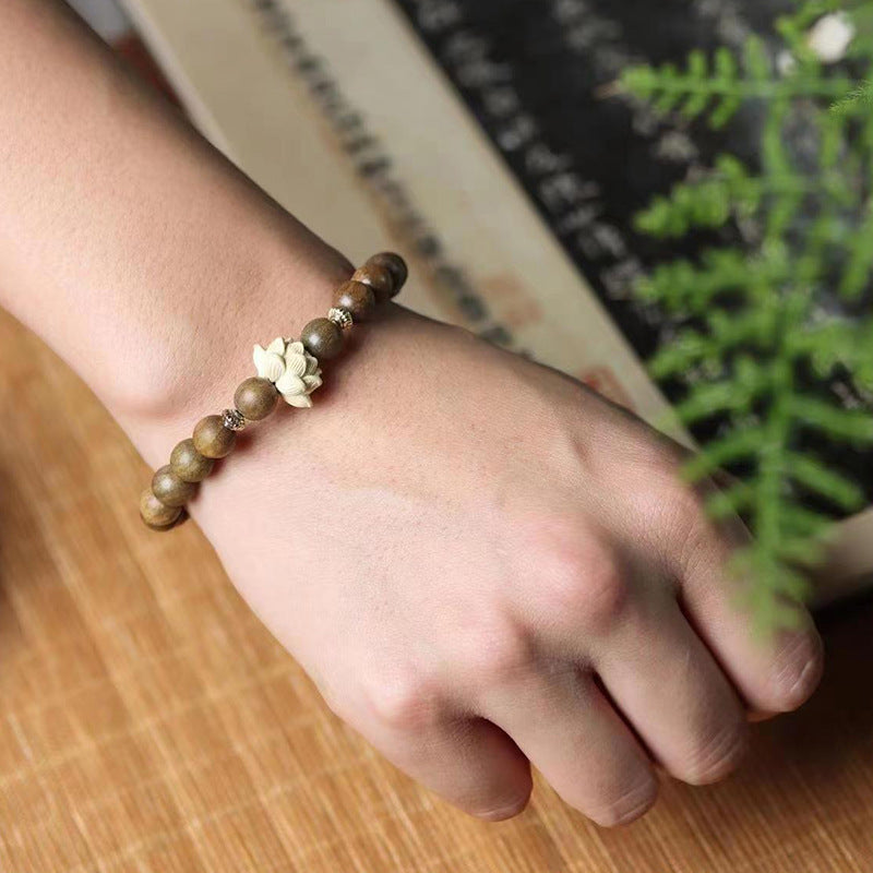 Liansheng DIY Grün-Sandelholz-Armband-Dekorationen
