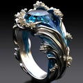 HAILANG Harz Mode Diamant Damenring