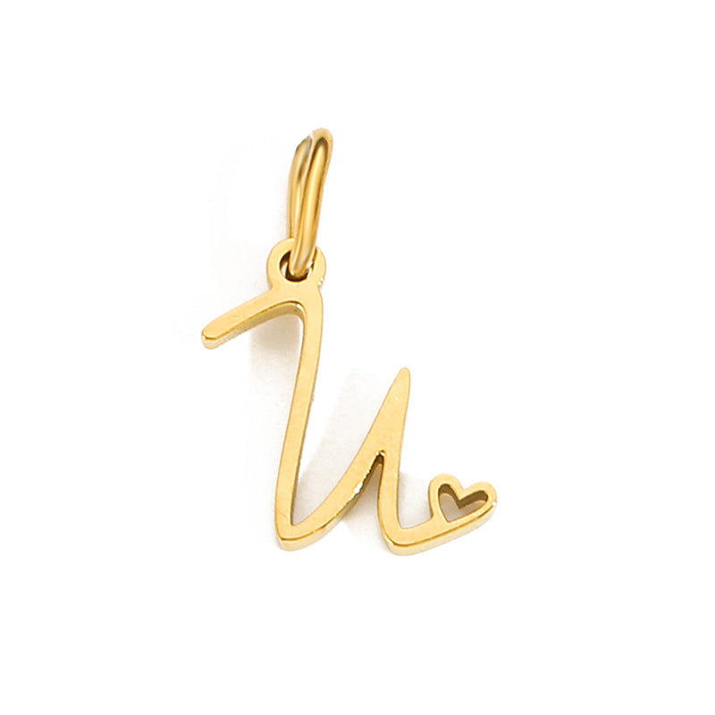 DIY Buchstabenanhänger Ornamente Accessoires