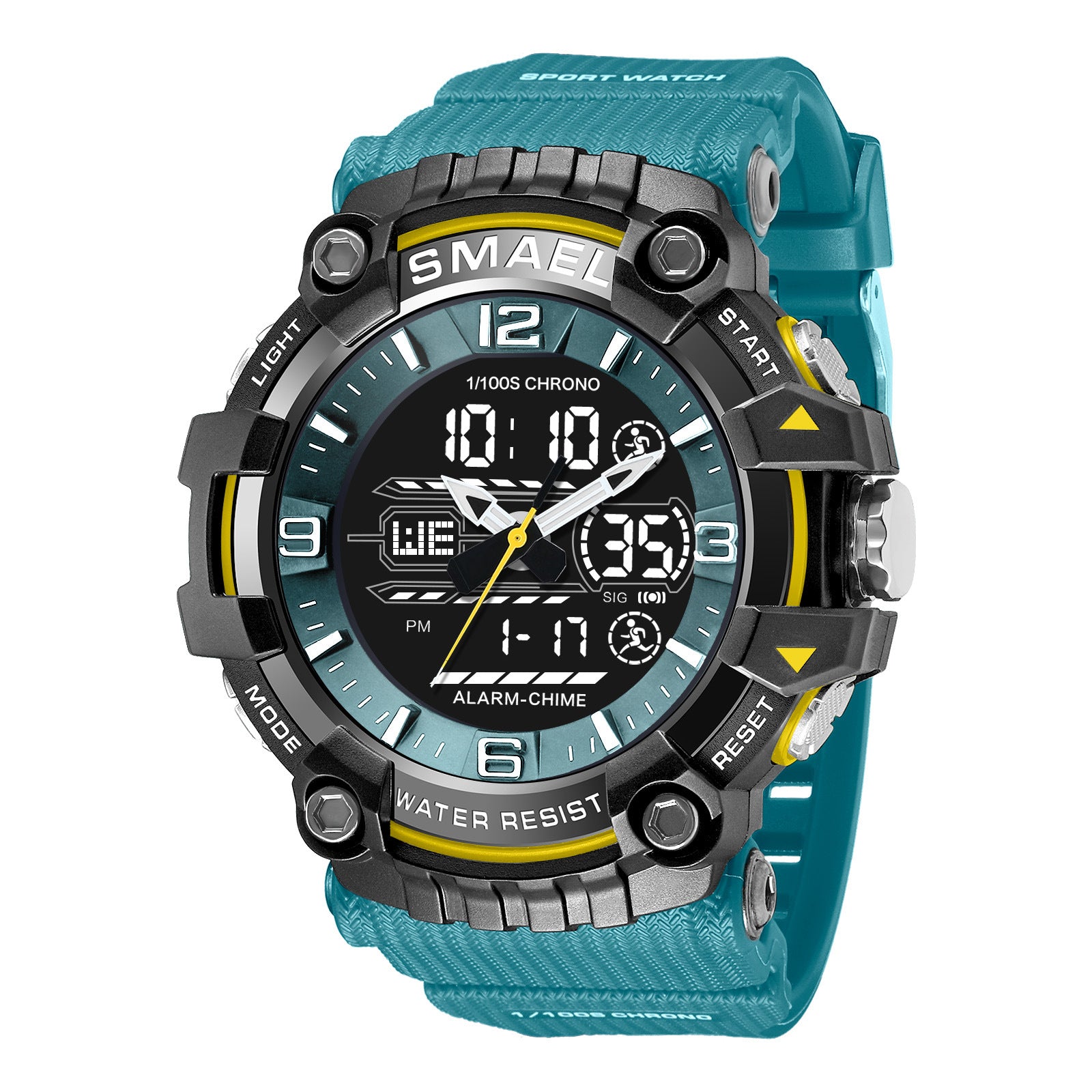 Outdoor Sport Wasserdichter Wecker Leuchtende Uhr