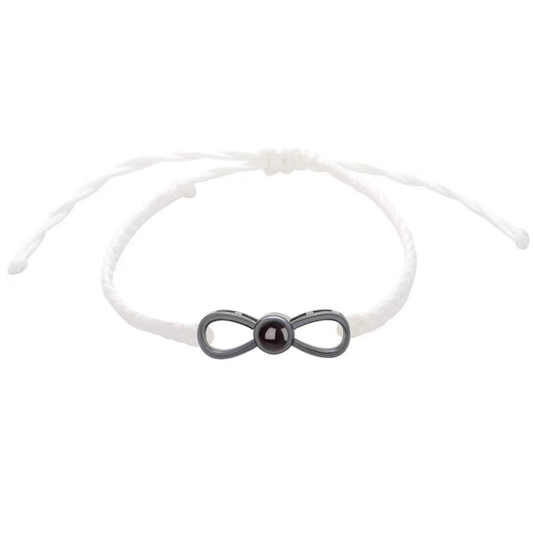 Korean Version Bow Weaving Projection Bracelet
