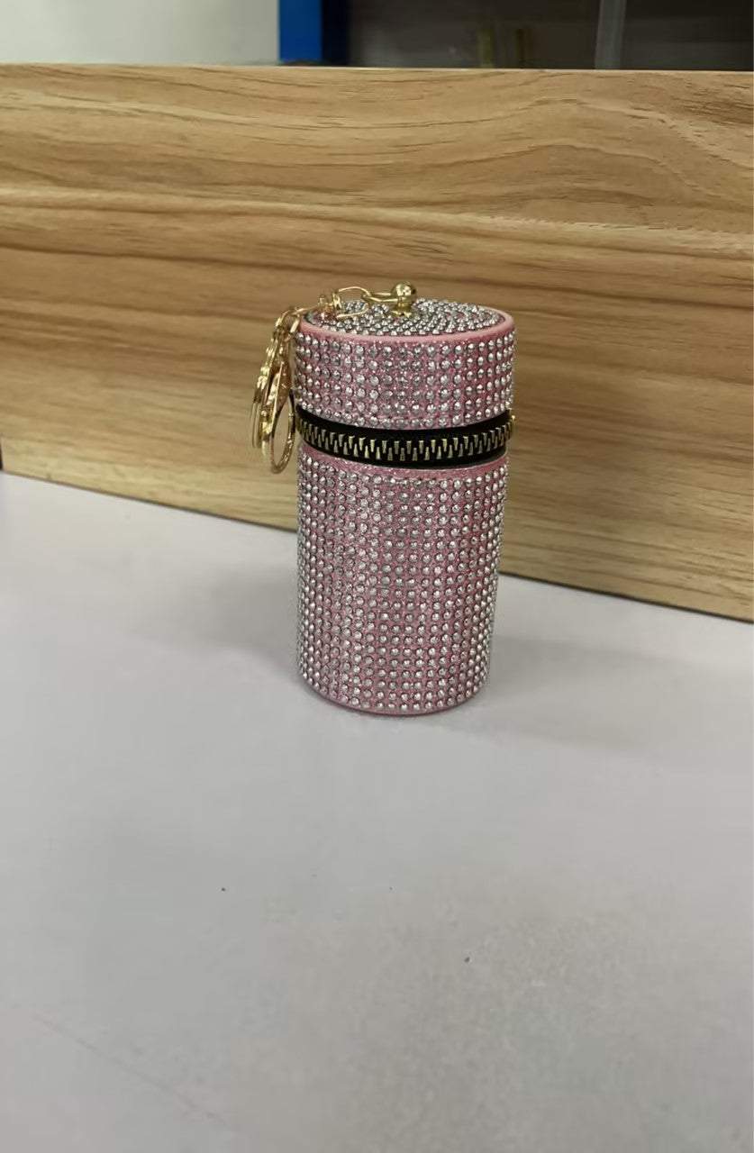 Silk Scarf Keychain Storage Mini