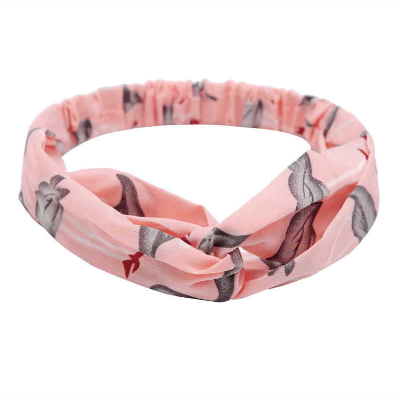 Women's Polka Dot Printed Bohemian Sweet Simple Hair Band