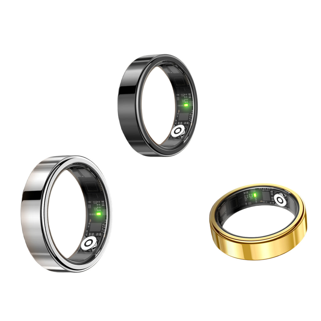 Anillo inteligente ultrafino SR09 para fitness, frecuencia cardíaca, oxígeno en sangre, monitoreo de sueño