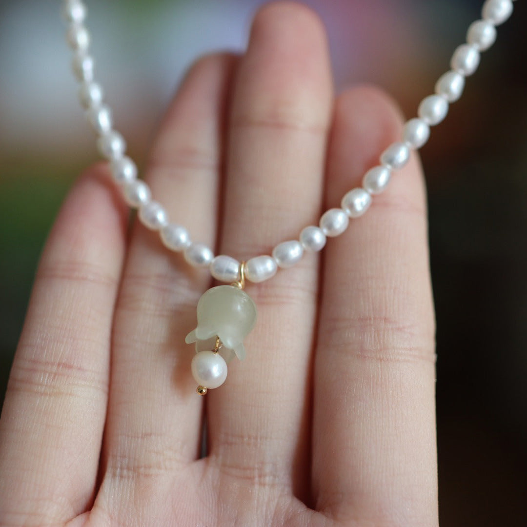 Fashion Double Pearl Necklace For Women