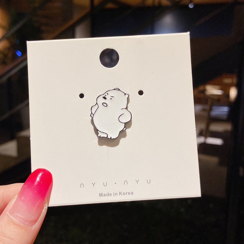 Accesorios todoterreno Broche de seguridad de dibujos animados Broche decorativo para escote