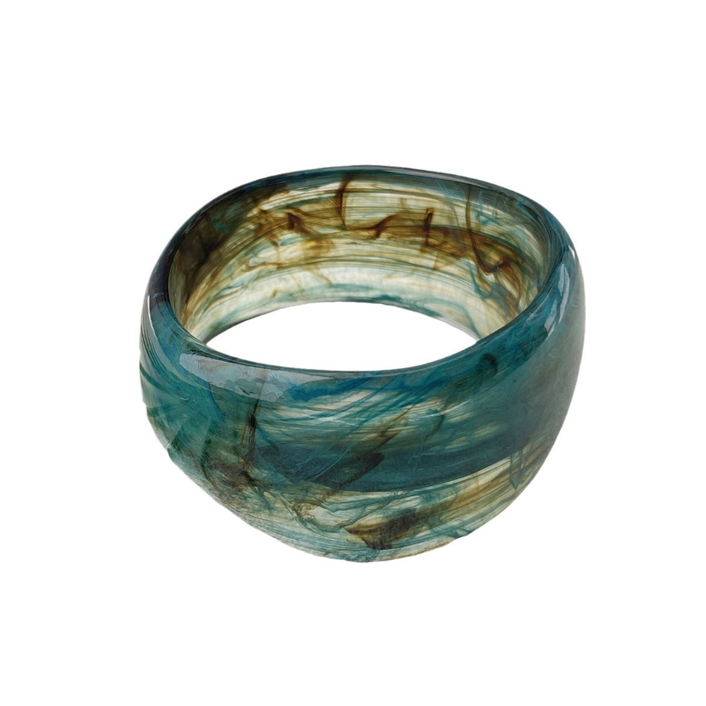Marble Pattern Acrylic Bracelet Irregular Female