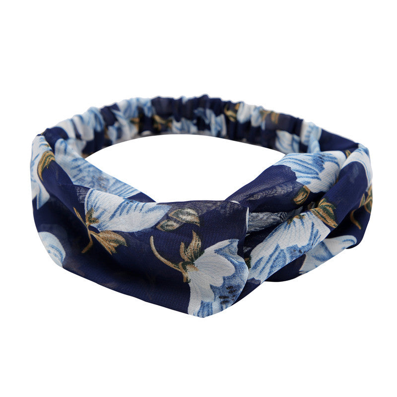 Women's Polka Dot Printed Bohemian Sweet Simple Hair Band