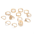 Englischer Virgin Diamantring-Set mit 13 Ringen