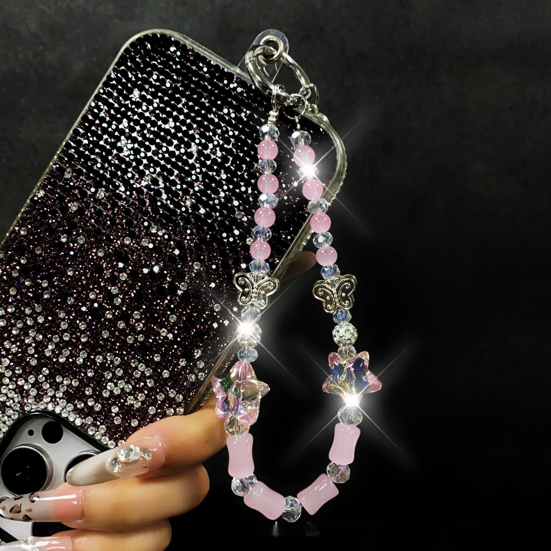 New Chinese Style Bamboo Joint XINGX Mobile Phone Lanyard Key Chain