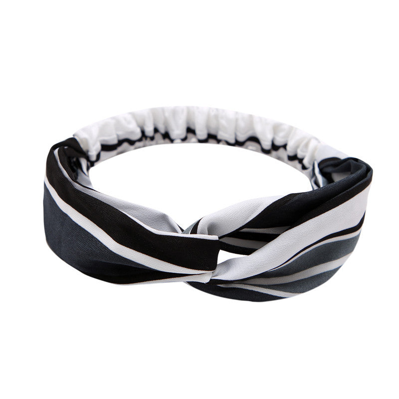 Women's Polka Dot Printed Bohemian Sweet Simple Hair Band