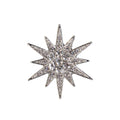 Diamond Fashion Cufflink Brooch Accessories