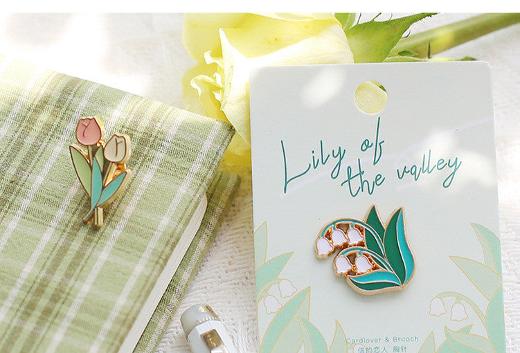 Broche Amante de las Letras Animales Bonitos
