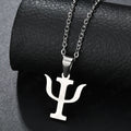 Simple Versatile Necklace Psychology PSI Symbol