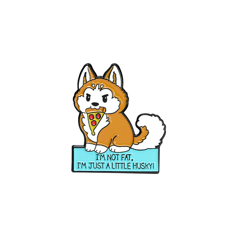 Broche de joyería de la serie de animales lindos creativos de dibujos animados