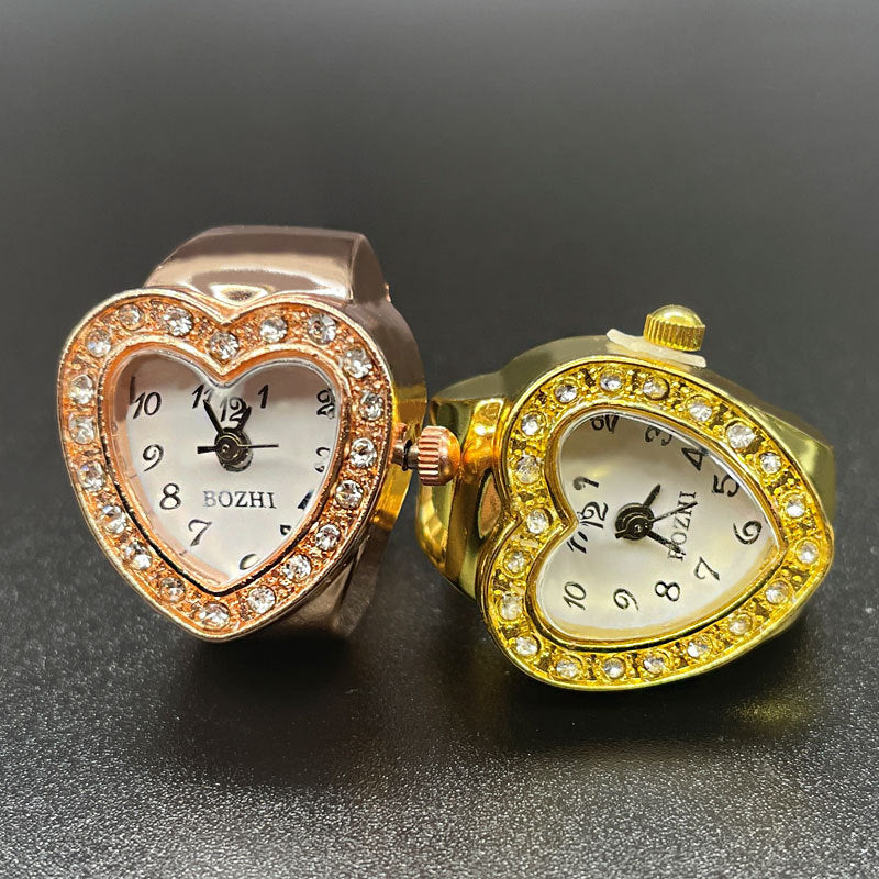 Neue digitale Ringuhr Studenten Schmuck Kreativität