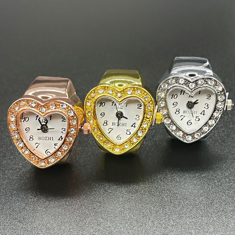 Neue digitale Ringuhr Studenten Schmuck Kreativität