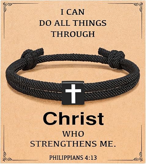 Simple Fashion Cross Milan Rope Braided Bracelet