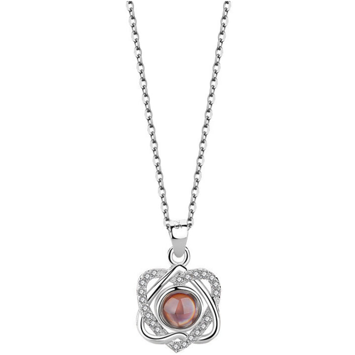 Apfelrose Schmuckschatulle Halskette Ring Ornament Für Freunde Weihnachten Valentinstag
