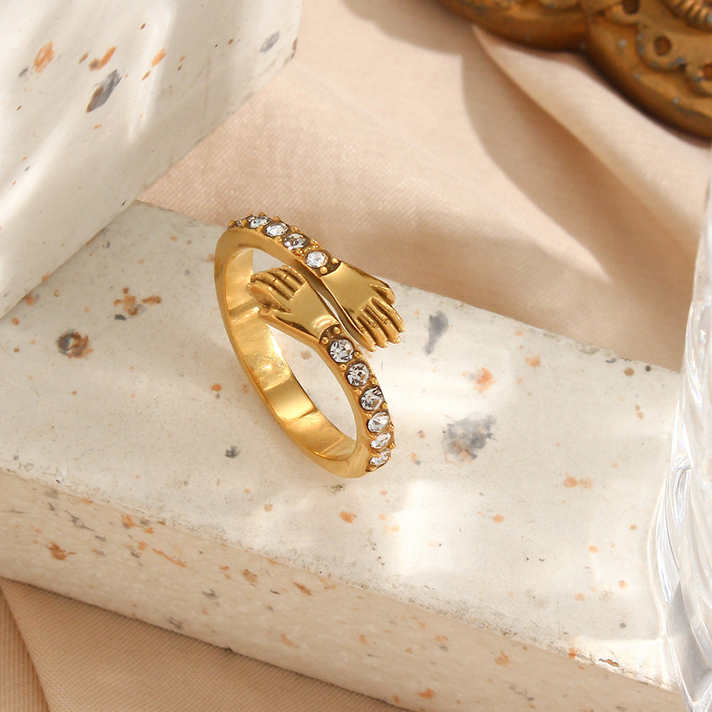 Anillo de oro Amaryllis