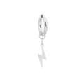 Hoop Huggie Silver Color Earrings For Men Stainless S