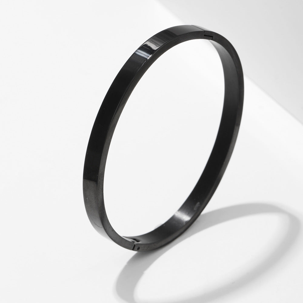 Simple Fashion Personality Glossy Bracelet For Men