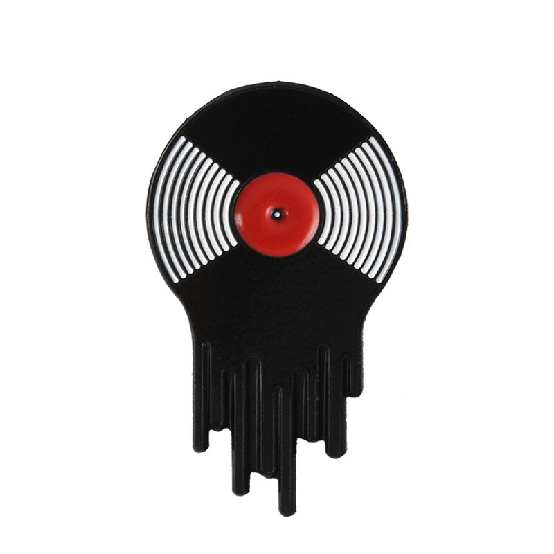 Legierung Totenkopf Finger Tape Brosche