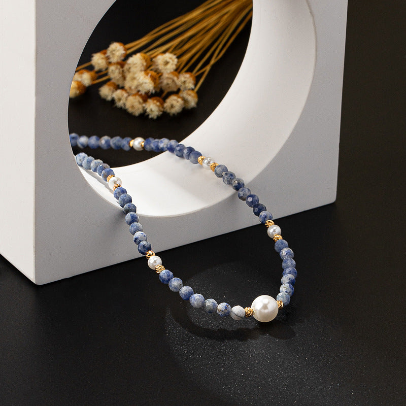 Pearl Classical European Court Style Clavicle Chain