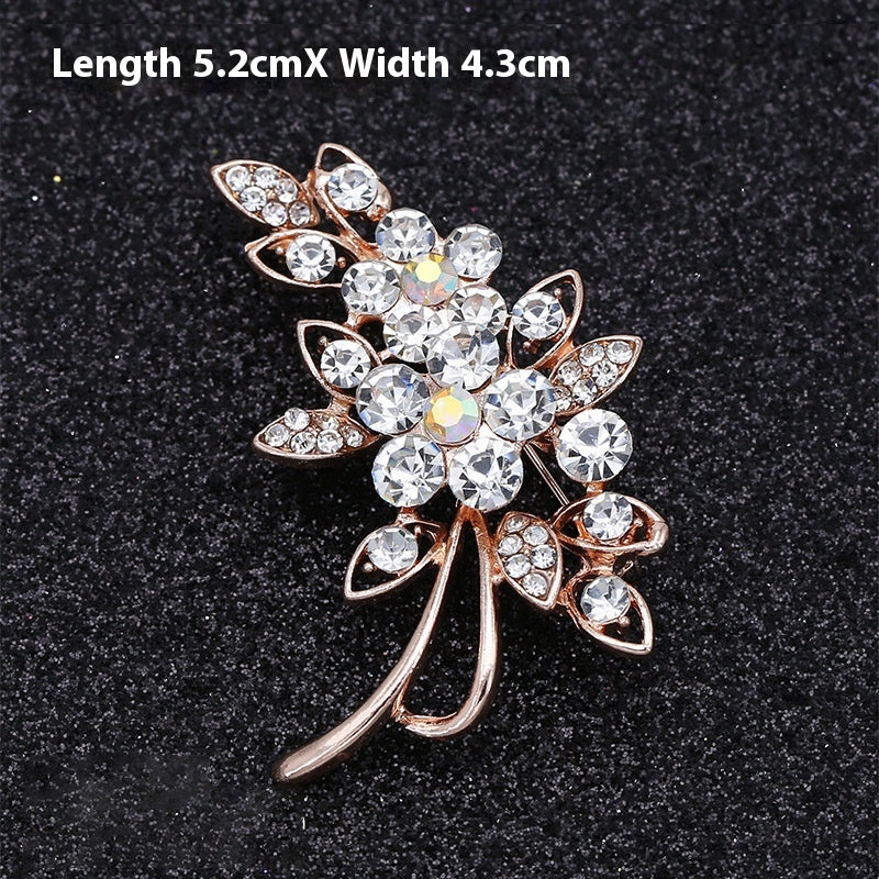 Accesorios Decorativos de Corsage para Ropa con Flores y Lazos