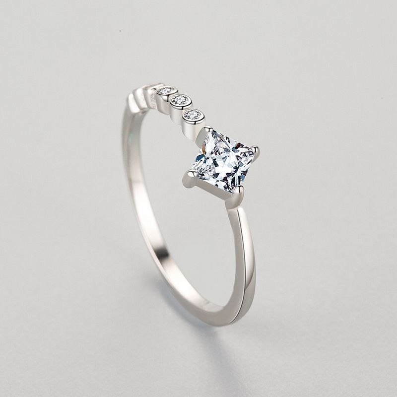Grenzüberschreitendes Persönlichkeits-Nischen-Design Sterlingsilberring