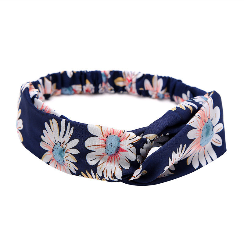 Women's Polka Dot Printed Bohemian Sweet Simple Hair Band