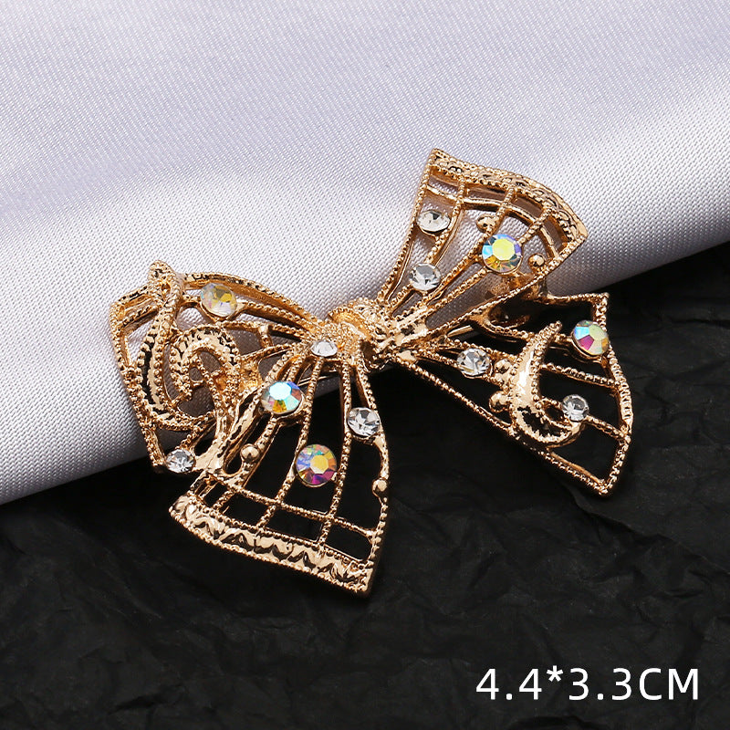 Accesorios Decorativos de Corsage para Ropa con Flores y Lazos