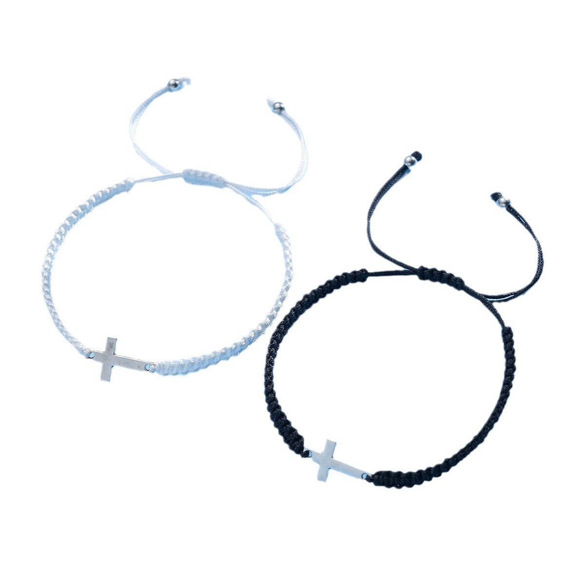 Men's And Women's Cross Couple Rope Bracelet