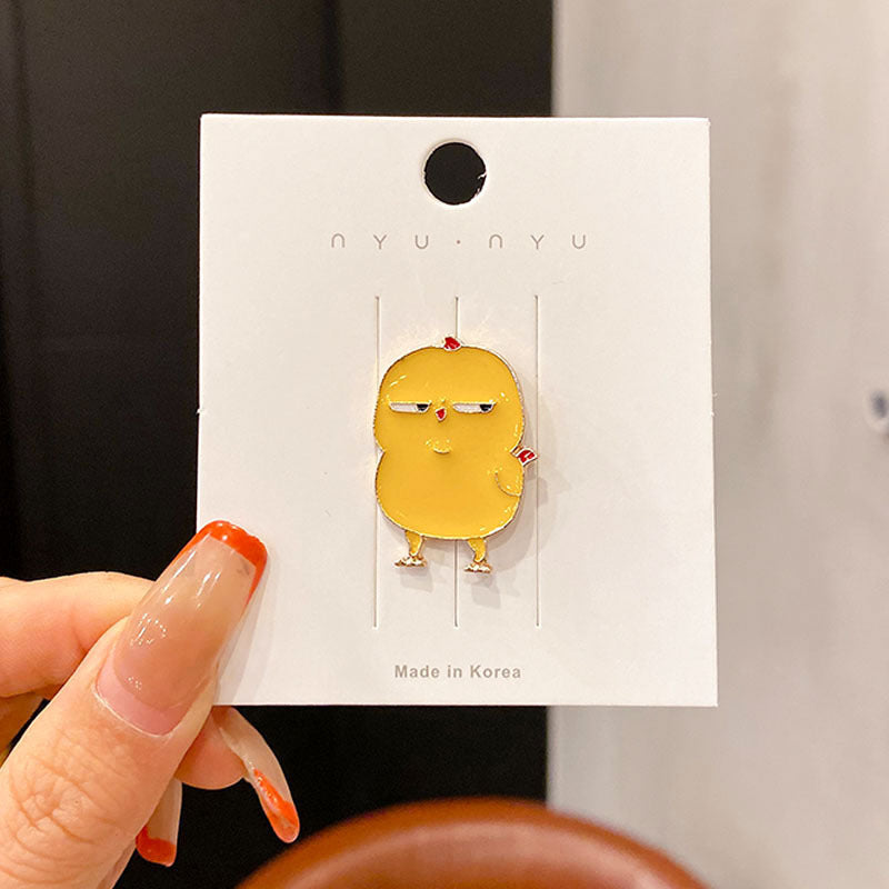 Accesorios todoterreno Broche de seguridad de dibujos animados Broche decorativo para escote