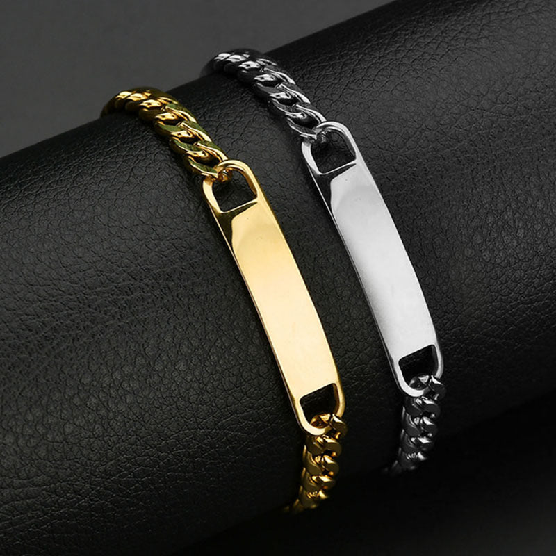 Personalisiertes Armband mit menschlichem Auge, DIY-Laser-graviertes Edelstahl-Paararmband, graviertes Porträtarmband