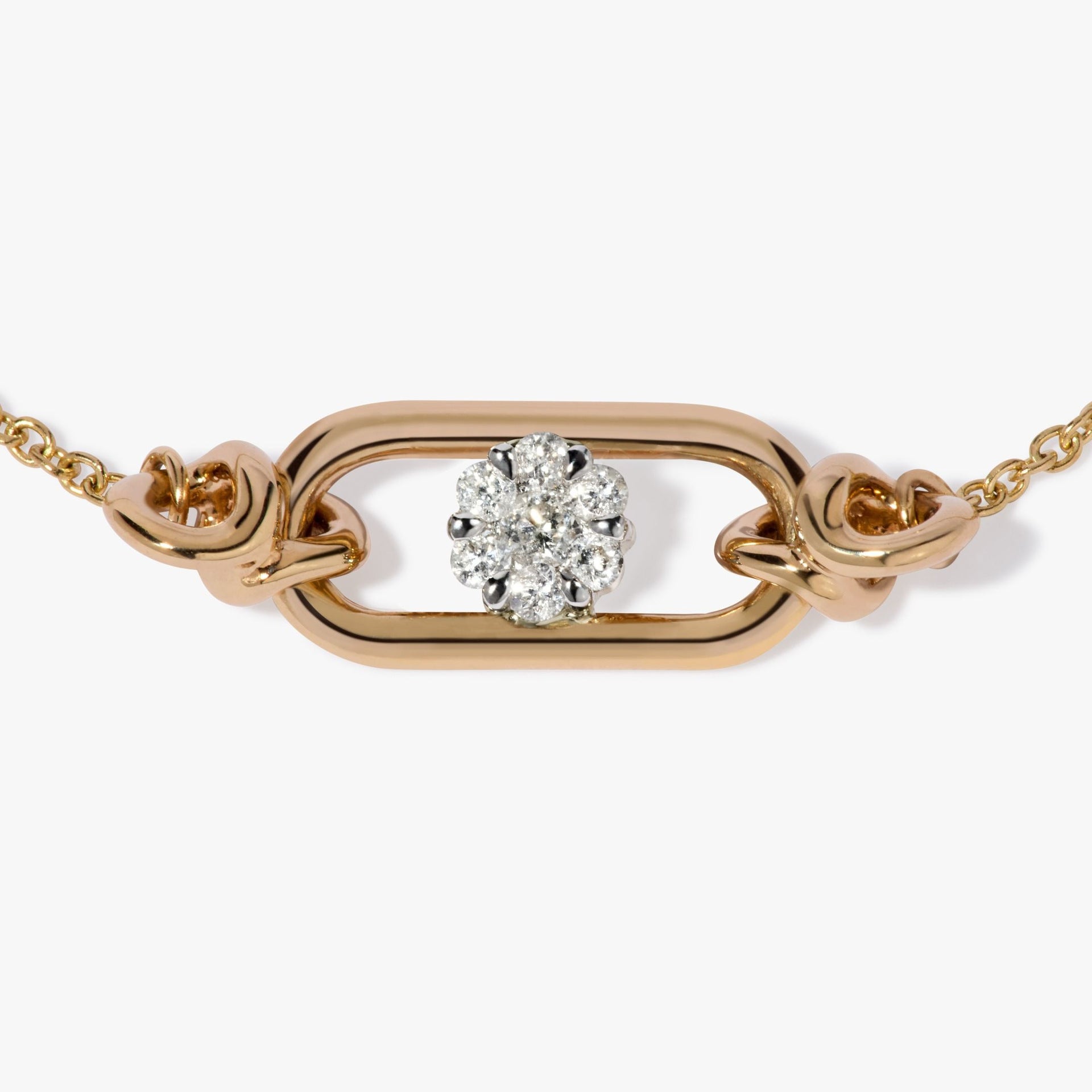 Natural Stone Twelve Birthstone Pendant Bracelet