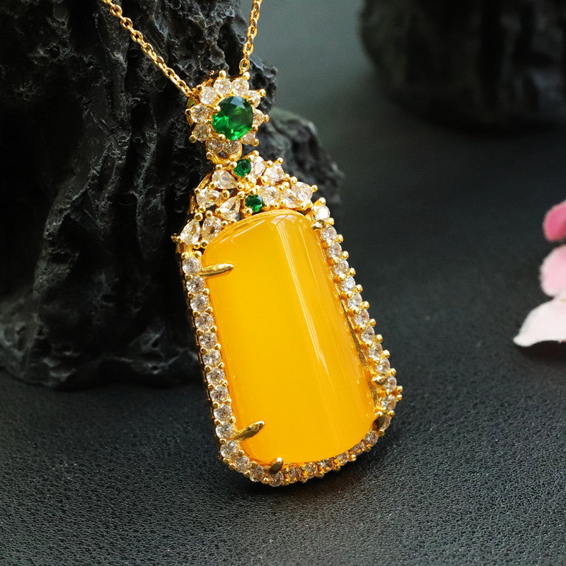 Topas Anhänger Achat Ohne Marke Schmuck