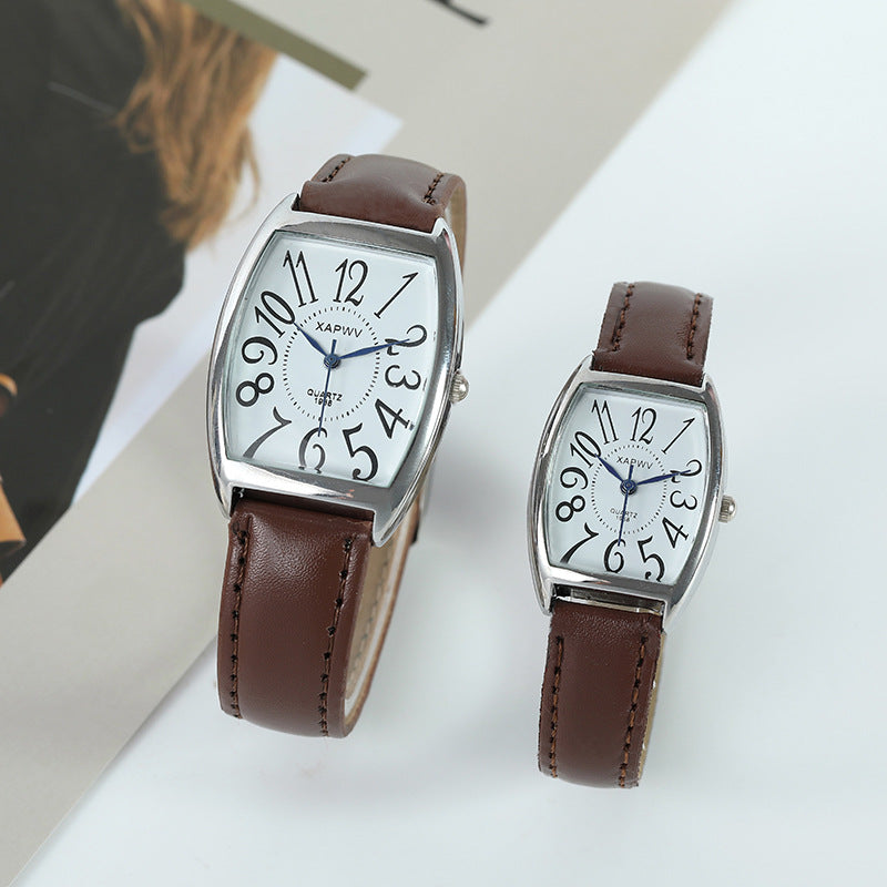 Reloj de Pulsera con Correa de Moda Cuadrada para Niñas