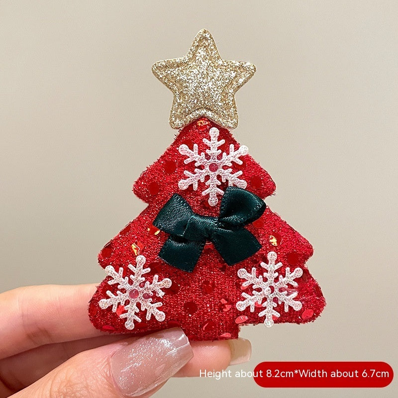 Cartoon Niedlicher Weihnachtsmann Brosche Weihnachts-Festival-Accessoires