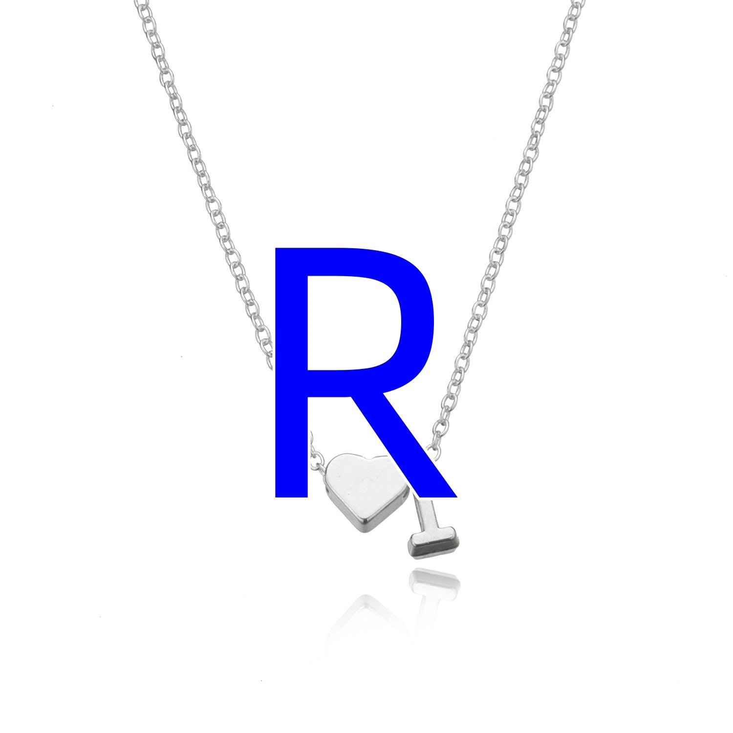 Fashion Exquisite Initial Gold And Silver Clavicle Chain