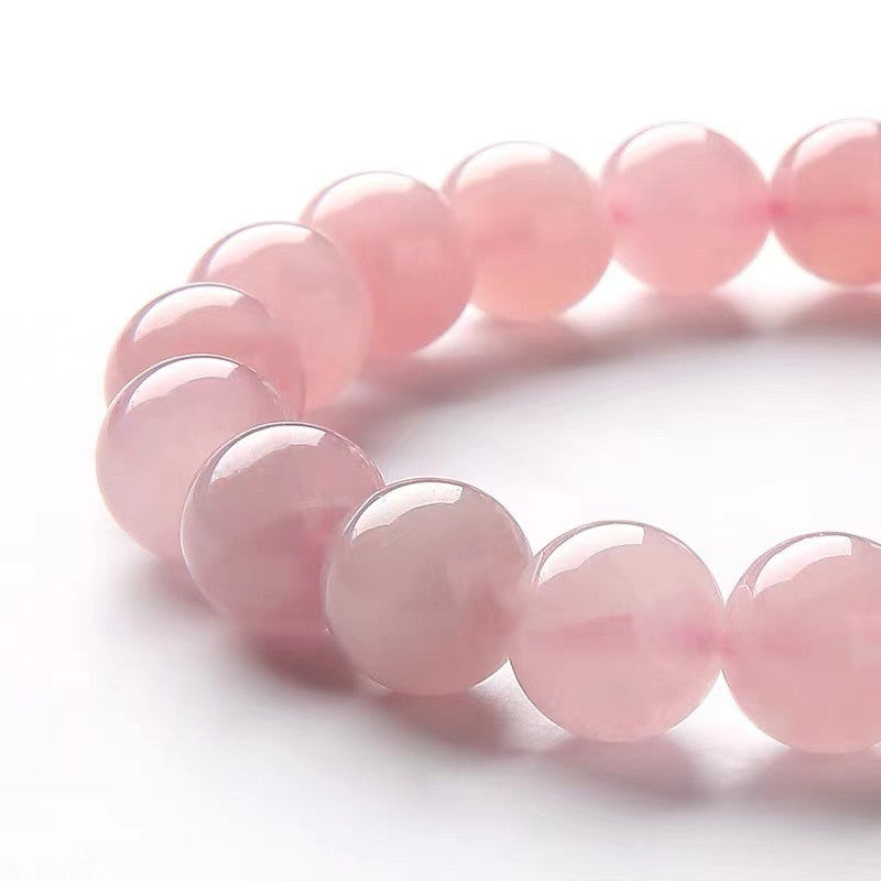 Niña de Cristal Natural Pulsera de Cristal Anillo Único Femenino