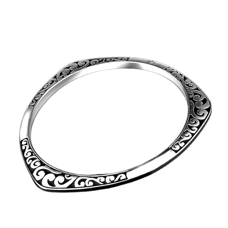 Personality Style Fashion Black Triangle Bracelet