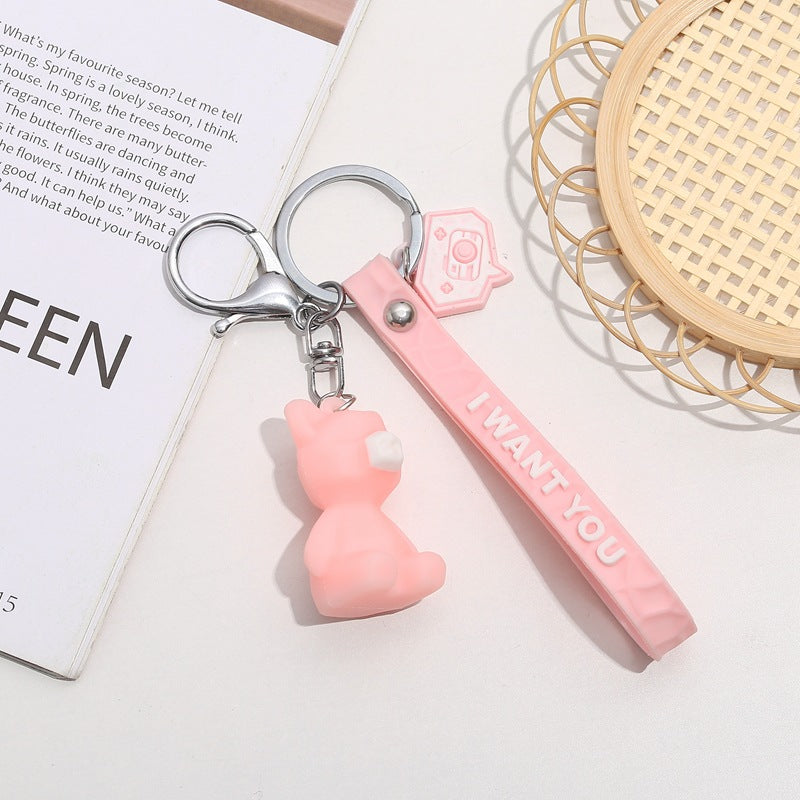Llavero Colgante de Bolso Pequeño y Moderno para Regalar
