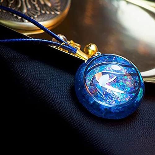 Original Mandala Meditation Necklace Meditation Pendant Blue Crystal Brand Keychain Car