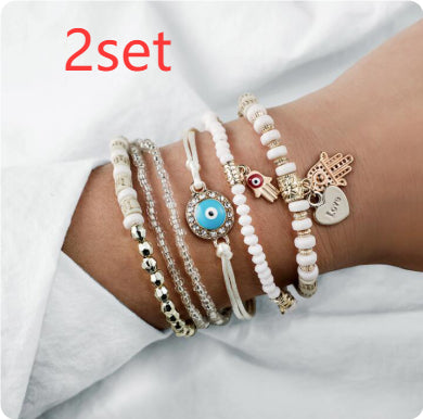 New Handmade Beaded Elegant Multi-layer Exquisite Bracelet