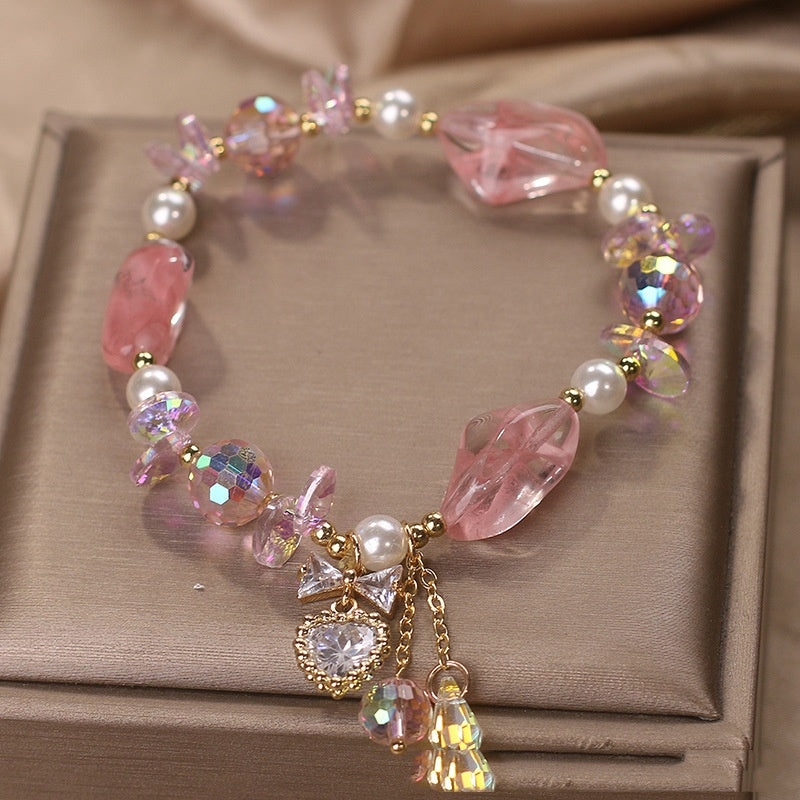 New Women's Sweet Crystal Bracelet Zircon
