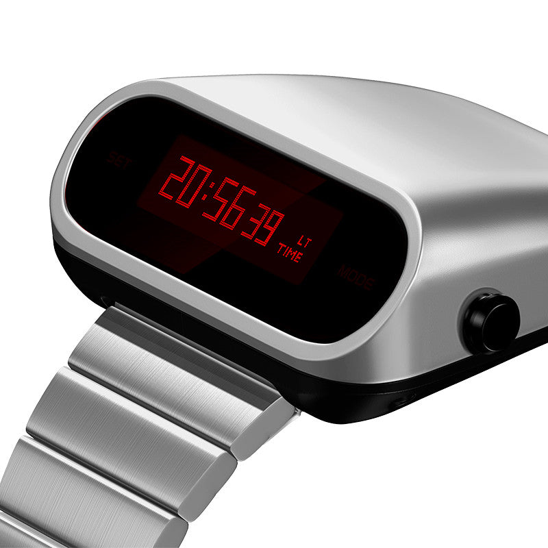 Reloj electrónico multifunción de moda sencilla