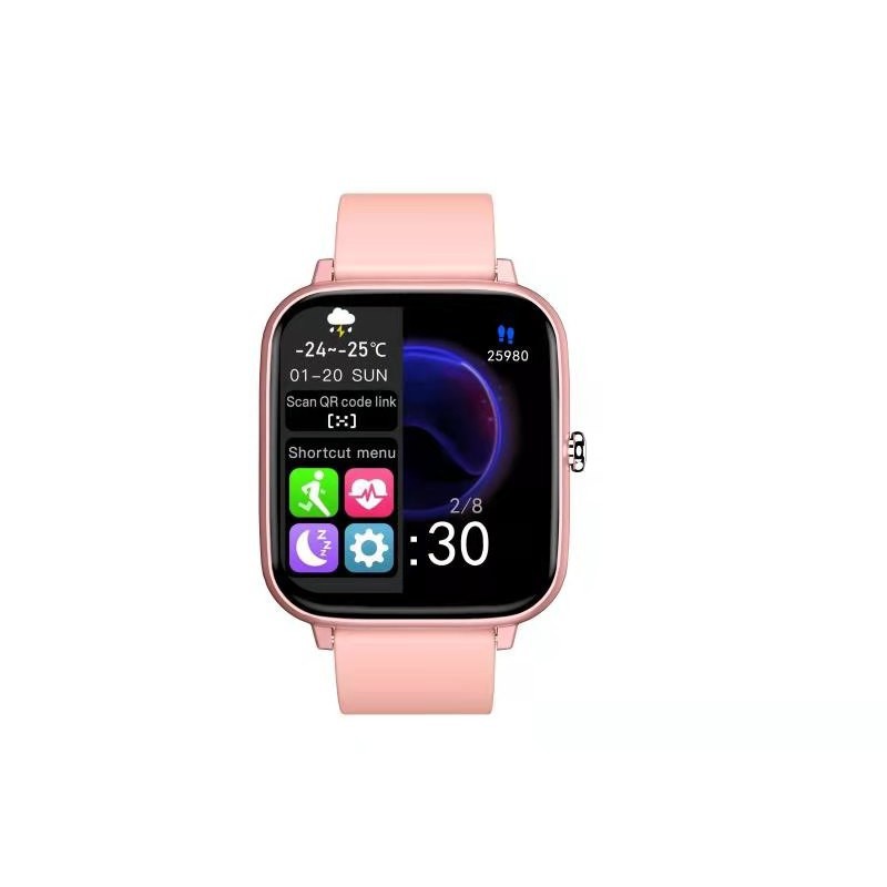 Smartwatch Bluetooth Anrufe Musikwiedergabe Vollbild-Touch-Modus